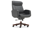 Leather Medium Back Chair CG-P861